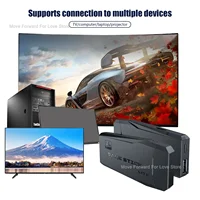 Игровая консоль 2,4G, двойной беспроводной контроллер, игровая приставка 4K, 20000 игр, 128 64, 32 ГБ, ретро-игры для PS1/GBA, рождественский подарок — изображение 2