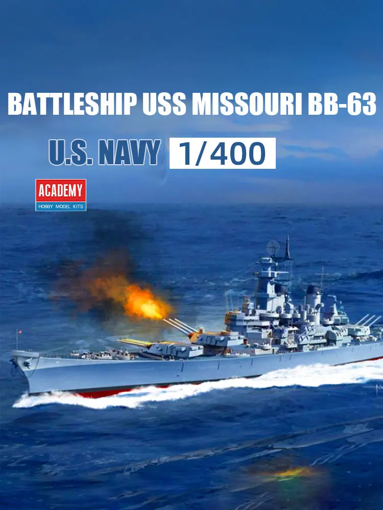 

Набор для сборки Академии 14401 USS Миссури BB-63 Battleship 1/400