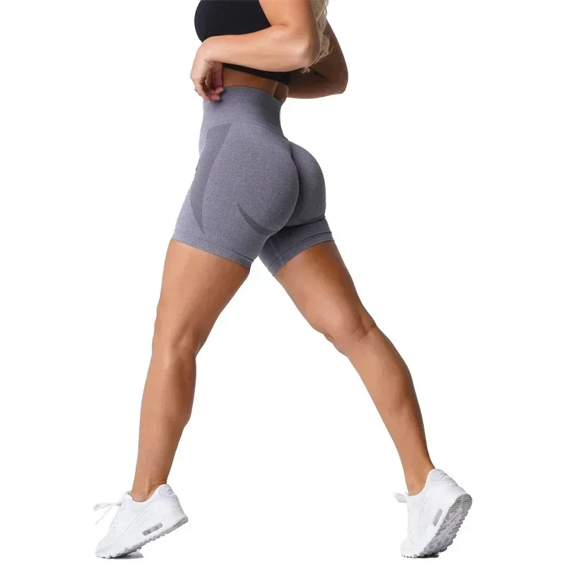 Seamless Shorts for Women Push Up Booty Workout Shorts Fitness Sports Short Gym Clothing Yoga Shorts 3