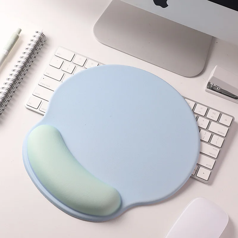 Ergonomic Non-Slip Silicone Mouse Pad with Comfortable Wrist Support