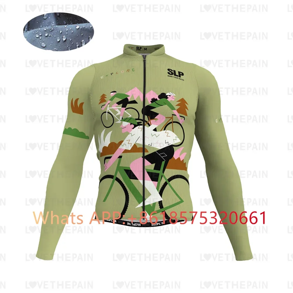 Men Cycling Water proof Wind Long sleeve Windproof Bike Jersey Lightweight Warm Cycling jacket Golf Running Hiking