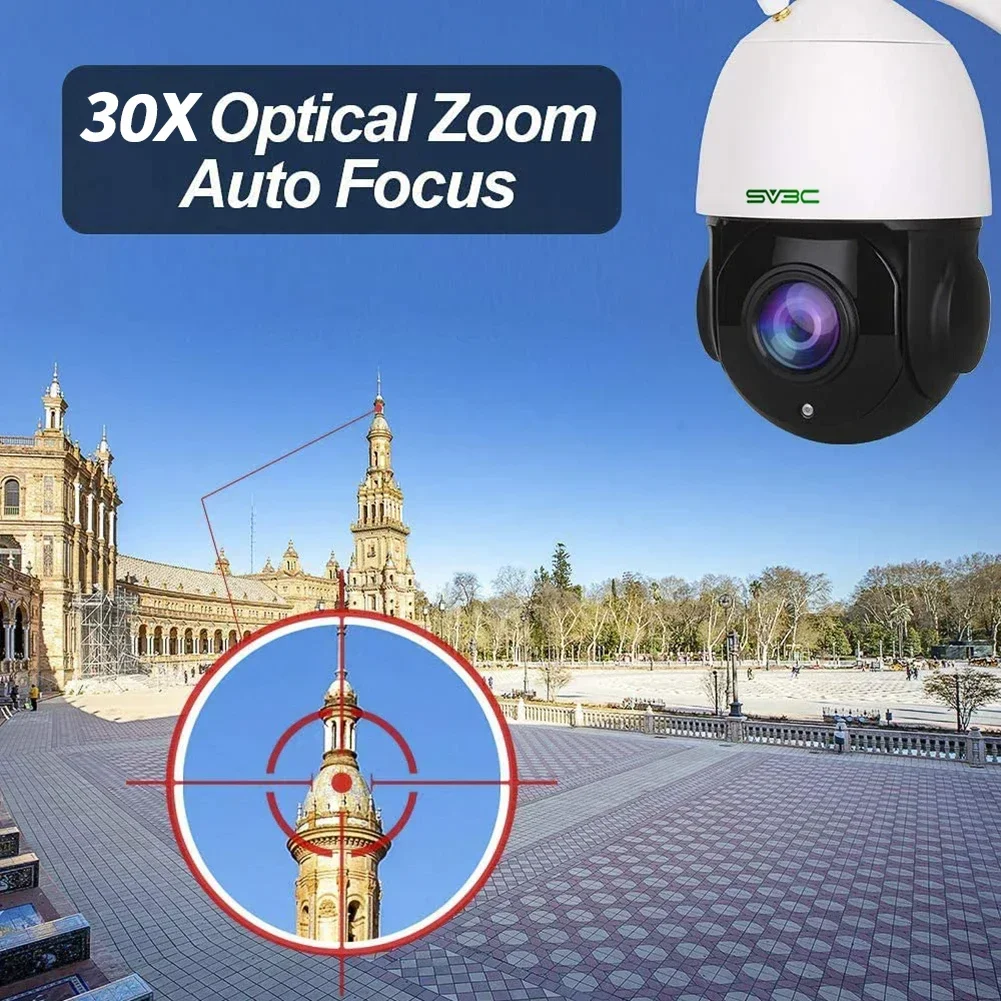 2 Telecamere Di Sicurezza WiFi Per Esterno – 3MP, Panoramica 360°, Visione Notturna A Colori, Audio Bidirezionale