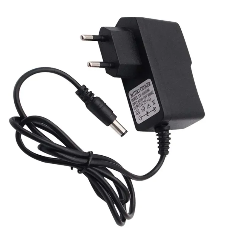 AC 110-240V DC 12V 1A  US/EU Plug Converter Power Supply Charger Adapter for Universal LED light strip Two Way Radio Charger 1pcs universal ac 220v to dc 12v car cigarette lighter wall power adapter socket converter 220v to 12v household us eu plug