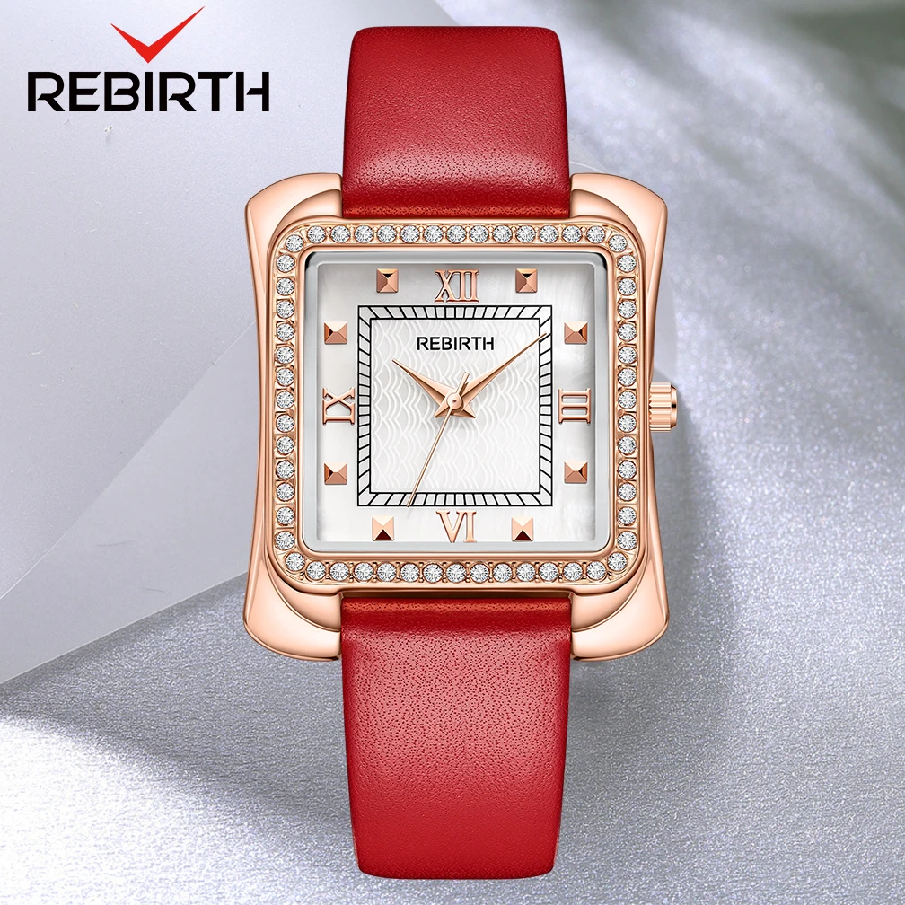 

2022 REBIRTH New Simple And Fashionable Leisure Women's Watch Quartz Watch Belt Watch