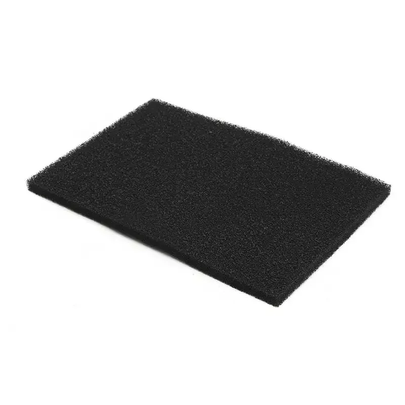 200x300x12mm DIY Activated Carbon Impregnated Foam Filter Sheet Filters Accessories activated carbon filter