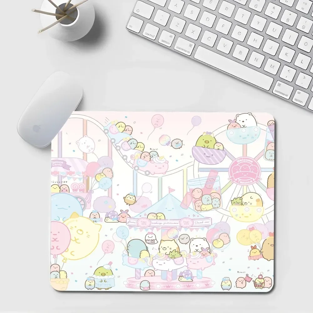 일본 S-Sumikkogurashi 귀여운 타이드 작은 두꺼운 마우스 패드, 게임용 키보드, 테이블 매트, 사무용품, 방 장식, 사무실 책상