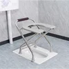Versatile Folding Toilet Chair for Seniors -Easy-Transport Commode, Adjustable Bedside Facility, Maternity-Friendly and Portable 4