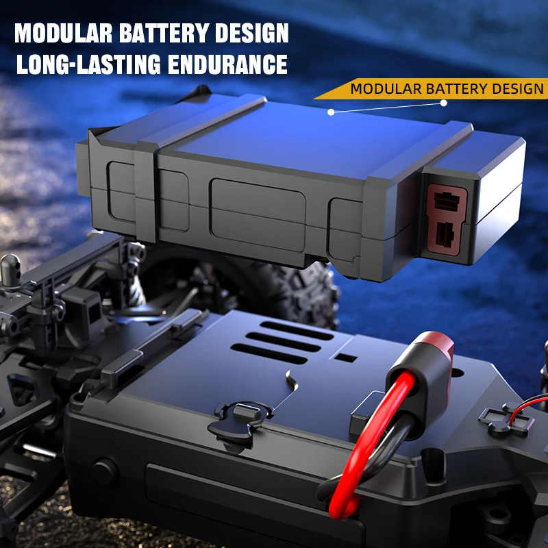JJRC C8810 C8811 50KM/H or 35KM/H High Speed RC Cars Toys for Adults and Kids Remote Control Car 2.4G 4WD Off Road Monster Truck 6