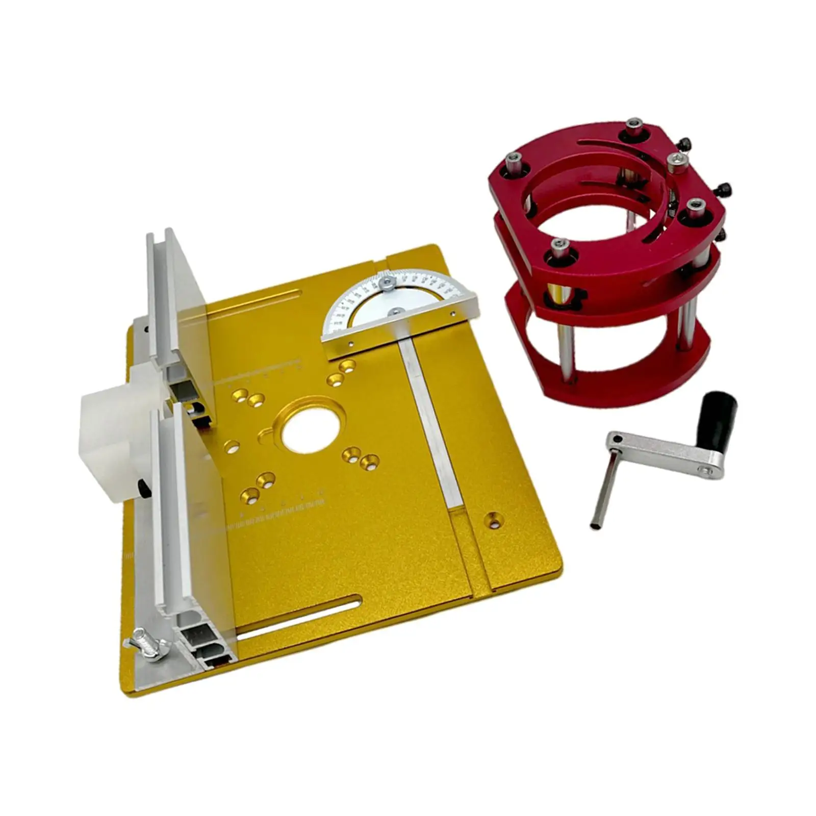 Precision Router Lift Table for Table Saw Carpentry Tool Wood Router Trimmer Precision Router Lift Table for Table Saw Carpentry Tool Wood Router Trimmer