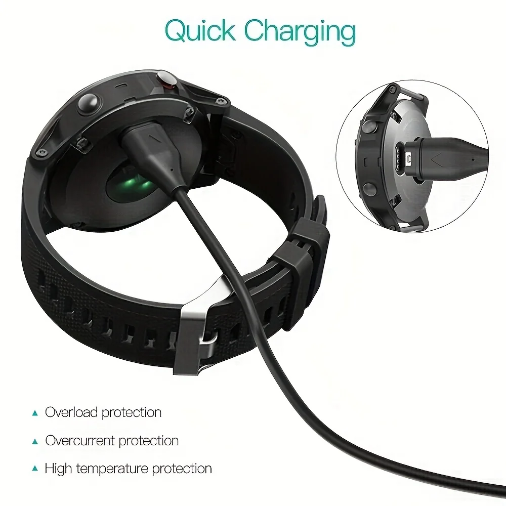 Versatile Smartwatch Charger Cable