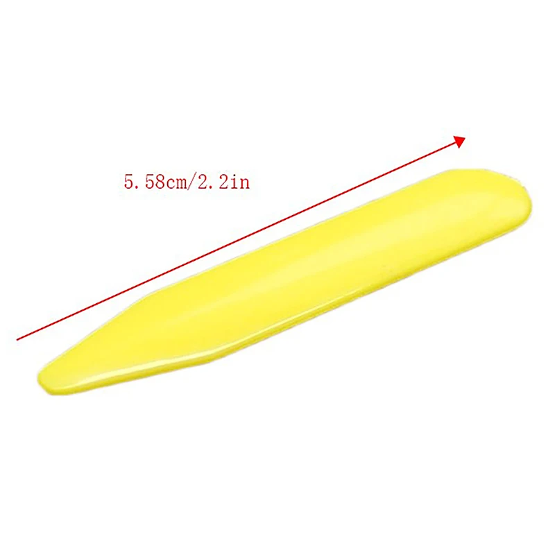 2 Pcs Carbon Fiber Collar Stays For Business Men\'s Shirt Party Dress Brace Accessories Reinforcement Insert Fixing Jewelry