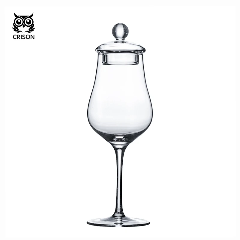 Taças de Cristal para Whisky TT6501CRISON, Taça Tulipa para Degustação de Whisky, Taças para Vinho XO Chivas, Taça de Vinho.