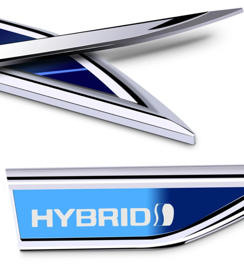 Set of 2 Decorative Side Door Blade Car Stickers - Stylish Enhancement