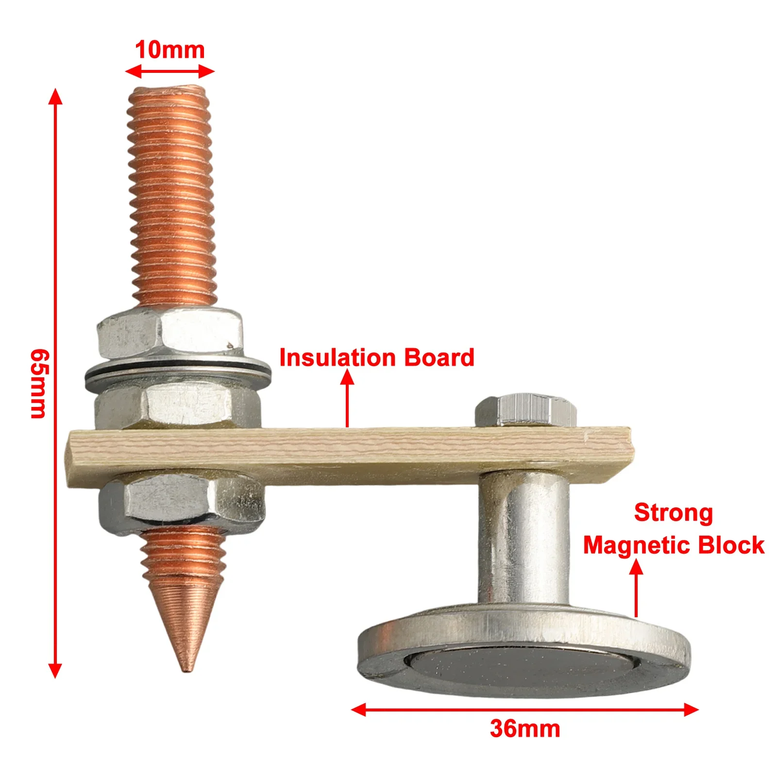 Magnetic Welding Holders Welding Accessories Clamp Magnetic Welding Fixer Welding Magnet Head Magnetic Support Clamp Holder Fixture