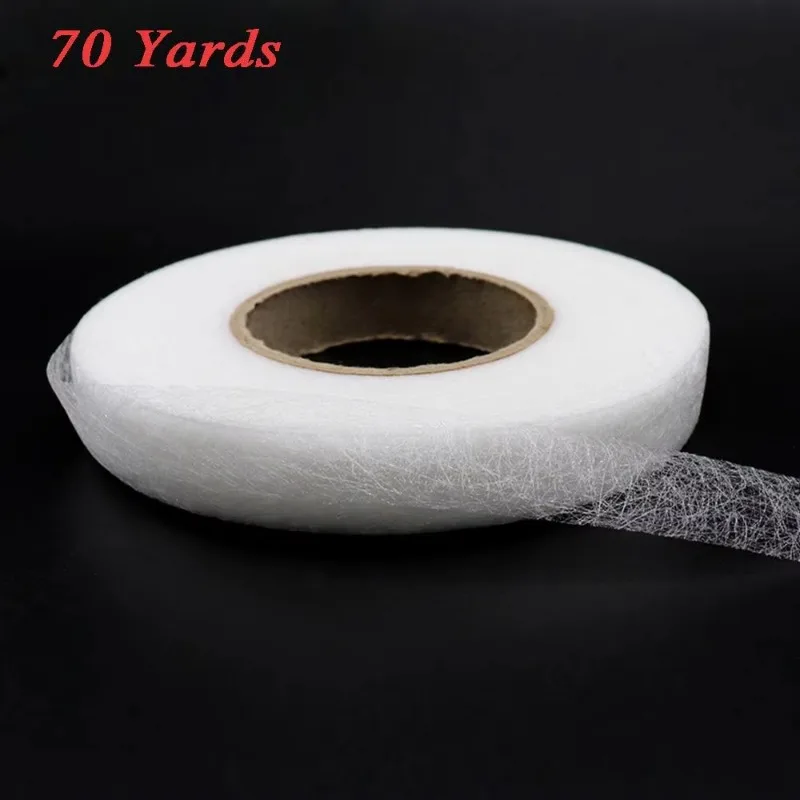 Double Sided Sewing Accessory Adhesive Tape White Cloth Apparel Fusible Interlining Fabric Tape DIY Hand Made Sewing Accessory