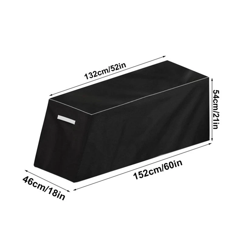 Workout Bench Dust Cover Waterproof Outdoor Dust Shield Sit-Up Board Protector Cover Weight Bench Covers For Outside 6