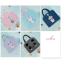 Kids Portable Insulated Thermal Picnic Food Lunch Bag Box Cute Cartoon Tote Food Fresh Cooler Bags Pouch for Children Bag 4