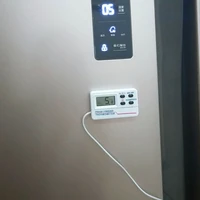 Thermomètre numérique pour réfrigérateur et congélateur, intérieur et extérieur, avec 2 capteurs et alarme, pour maison et Restaurant 3