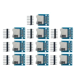 Micro SD Card Module TF Card Reader with Voltage Regulator and Pin Set (10pcs)