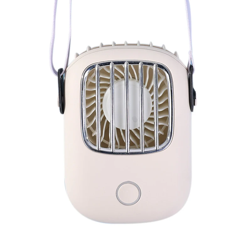 

Portable Hanging Neck Fan Hands Free Personal Fan Rechargeable Wearable USB Fans With An Adjustable Lanyard