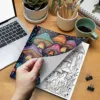 Fungi Coloring Book 24 Page Adult Picture Books Gift For Birthday Party Relieve Stress Kill Time Graffiti Painting Drawing Art 6