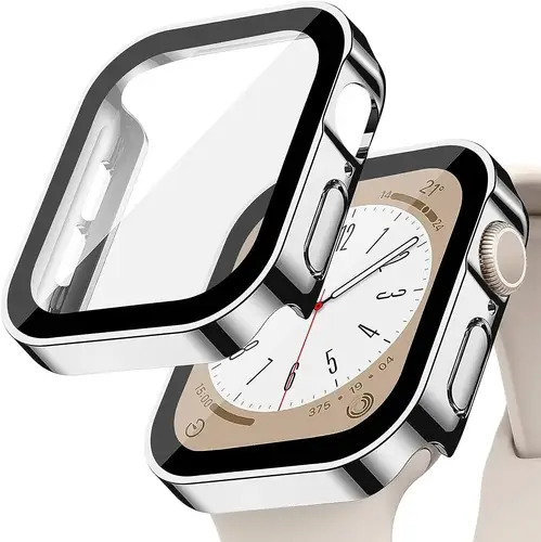 Tempered Glass+Cover For Apple Watch 11 10 9 8 7 46mm 42mm PC Bumper Screen Protector Case iWatch Series 7 6 5 4 SE3 44 40 45mm - Image 29