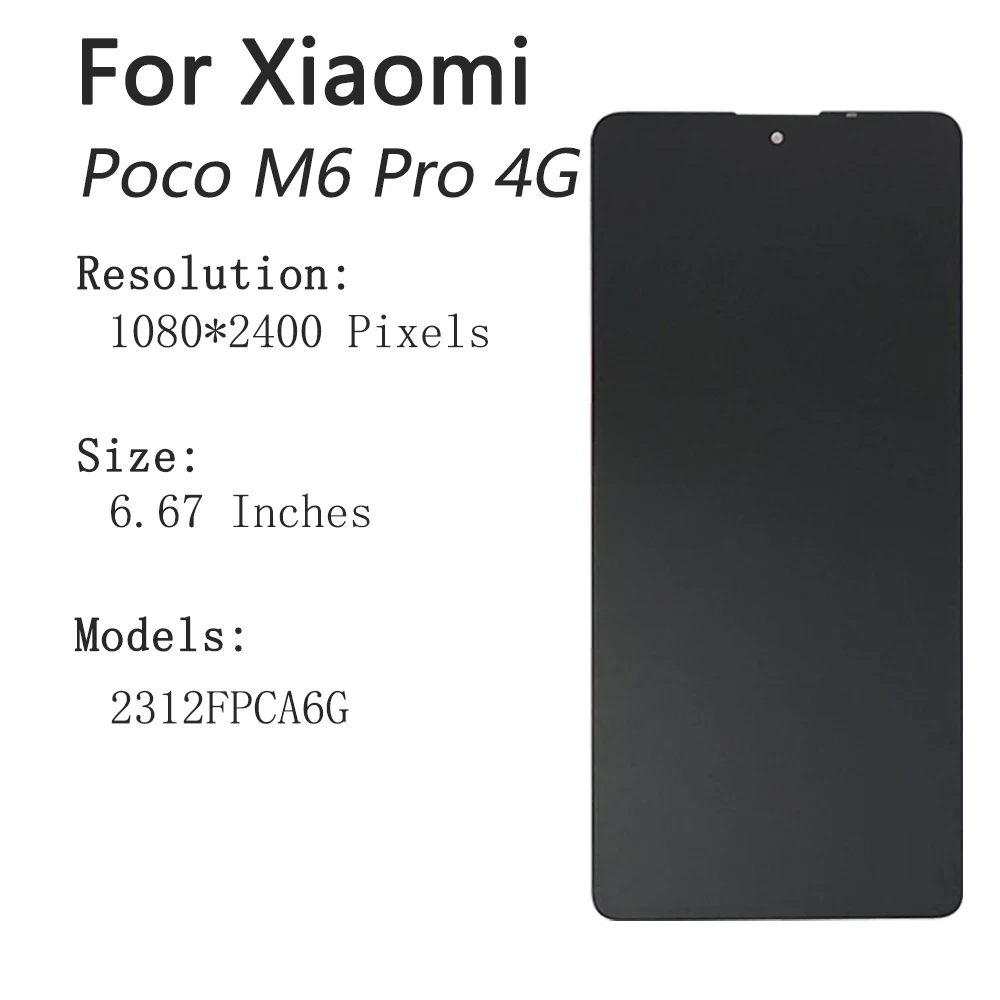 Ricambio digitalizzatore display touch screen OLED originale Sony PS