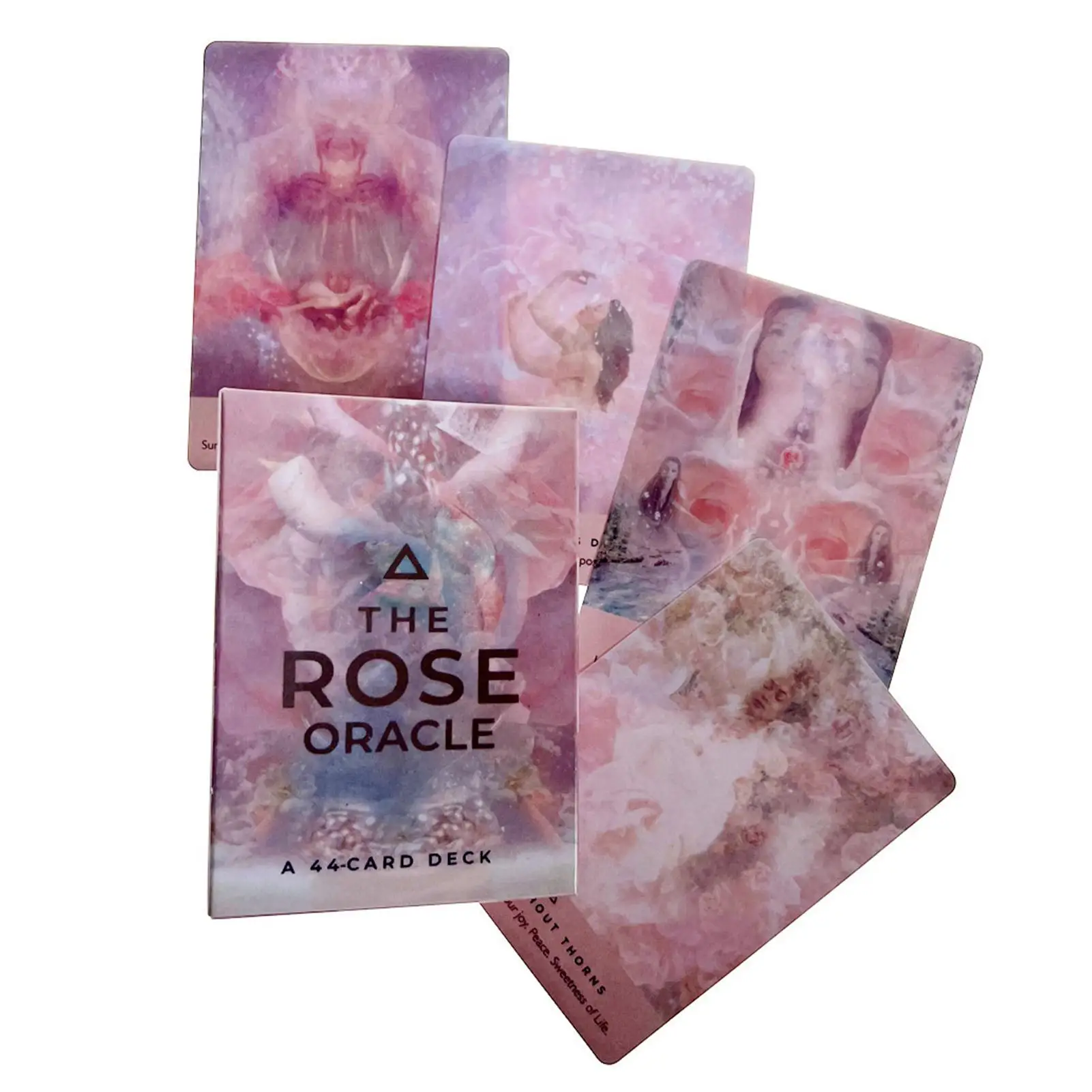44-Card Deck The Rose Oracle Cards Dreamy Romantic Beautiful Design Pattern For Friends Holiday Gift Board Game Child Toys 6