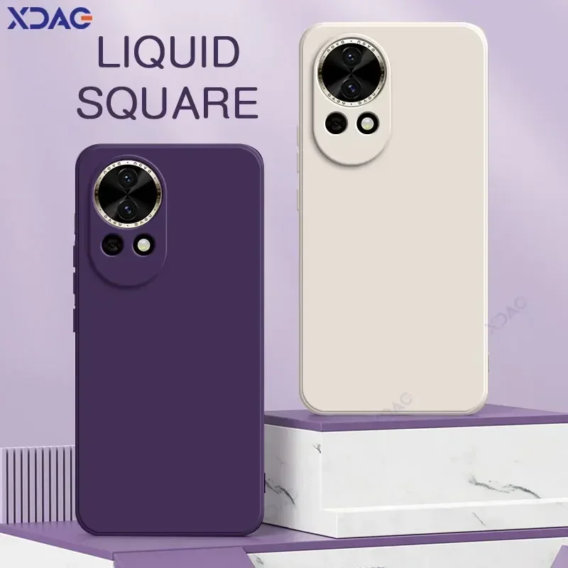 Luxury Dual Layer 360° Soft Liquid Silicone Phone Case