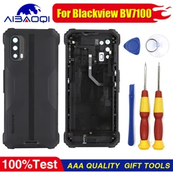 XUNQIYI Protective Battery Case Back Cover + Lens - 100% New, Ideal Replacement Parts (Black)