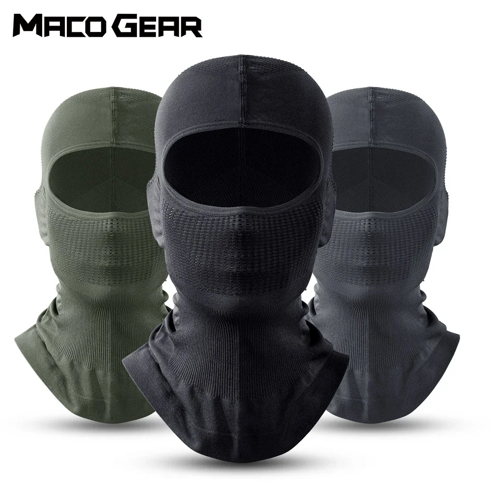 Disposable Face Mask Balaclava Hat Full Face Mask Breathable Sun Protection Elastic Face Cover For Sports Hiking Camping Ski Outdoor Head Scarf Men