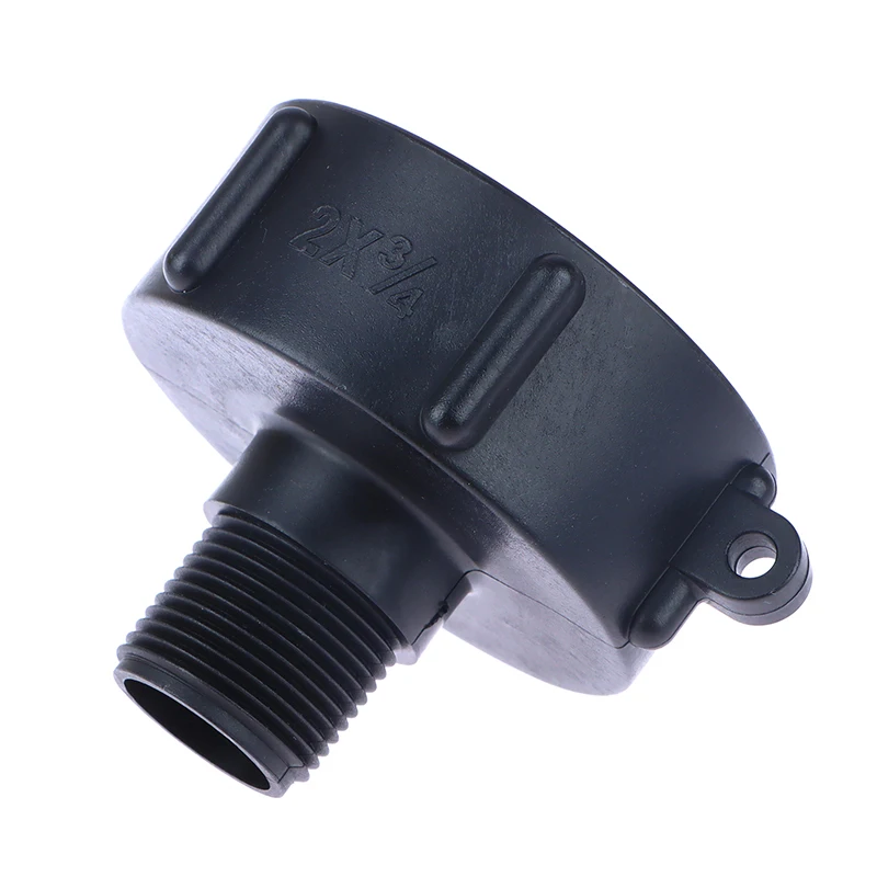 

1Pc IBC Water Tank Reducing Adapter Durable S60 Fine Thread to 2''NPS 3/4'' Fine Thread Garden Hose Connector Adapter