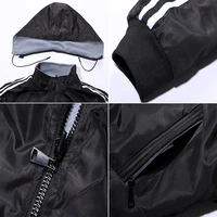DIMUSI Men's Bomber Jacket Mens Outwear Reversible Windbreaker Warm Hooded Jackets Fashion Slim Fit Business Coats Mens Clothing 5