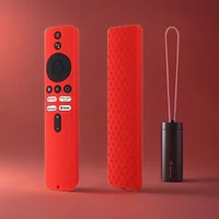 For Xiaomi TV Box S 2nd Gen Remote Control for Mi TV Stick Anti-drop Dustproof Remote Protection Cover Silicone Protective Case 1