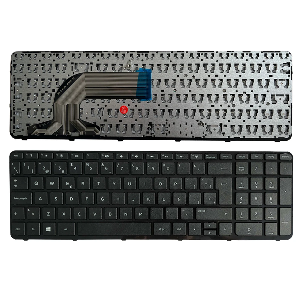 TECLADO HP 11-N 11-N000 C/FRAME PLAT ESPAÑOL NEGRO – Tecno Todo