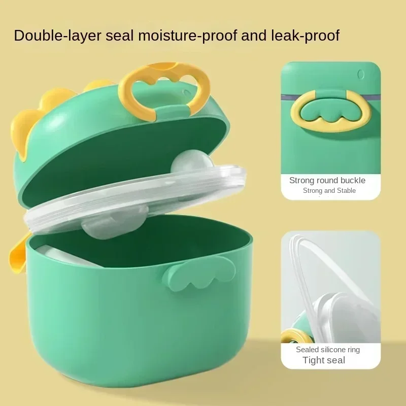 Baby Milk Powder Box Infant Feeding Container Newborn Food Storage Box Powder Dispenser Kid Meal Toddler Snack Portable Grade baby food storage containers portable food storage box baby milk powder dispenser