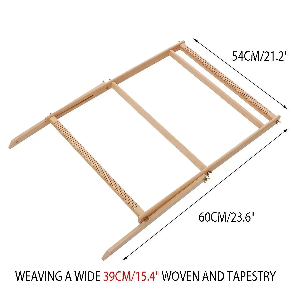 Multifunzionale fai da te tessuto Set telaio per tessitura in legno Kit tessuto a mano per uso domestico arazzo sciarpa telaio macchina da cucire