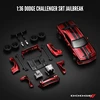 CCA Assembly Model Kit 1/36 Dodge Hellcat 1/43 Ford Mustang Land Rover Suzuki Jimny Toy Car Diecast Alloy Collection Kid Gift 5