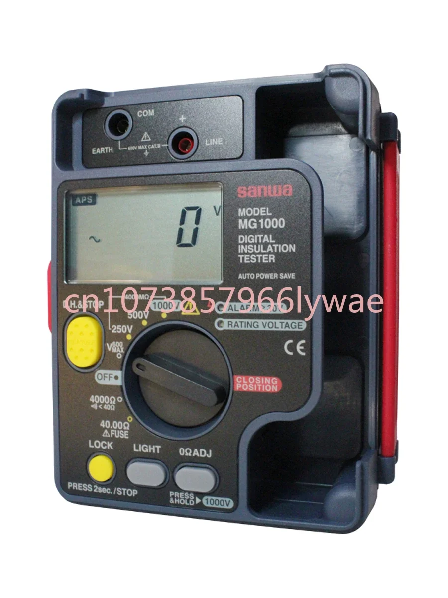 

Mg500/Mg1000 Digital Insulation Resistance Tester 500V/1000V Electronic MEGOHMMETER