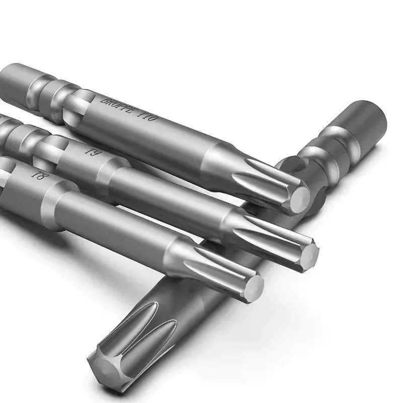 10-teiliges Sechskant-Bit-Set – 50 Mm, 1/4 Zoll Schaft, S2 Stahl, Magnetisch, Größen 5/64 Bis 5/16 Zoll