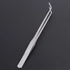 27cm 38cm Stainless Steel Curved Aquarium Tweezers Aquarium Plants Tweezer Straight Fish Tank Cleaner Aquarium Accessories 4