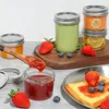 4oz Mini Mason Jars,Regular Mouth Mason Jar with Lids,Small Glass Canning Jar for Spice,Jam,Honey,Jelly,DessertDIY Candles Decor 6