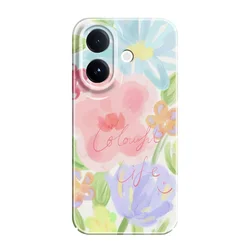 Vibrante Bloemen Telefoonhoes - Stijlvolle Beschermende Hardcase