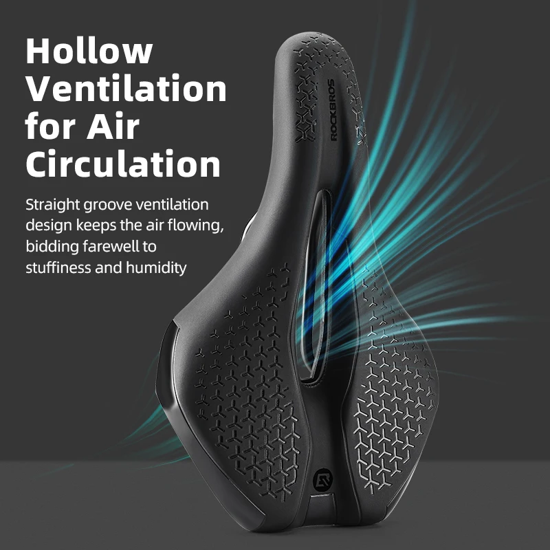 Bicycle Saddle Seat Shock Absorption High Density Sponge Hollow MTB Race Front bicycle saddle