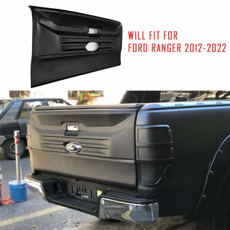 

Full Tail Gate Cover Cladding Guard for Ford Ranger Wildtrak 2022-2012 T6 T7 T8 PX PX2 PX3 XL XLS XTL 4X4 Car Accessories