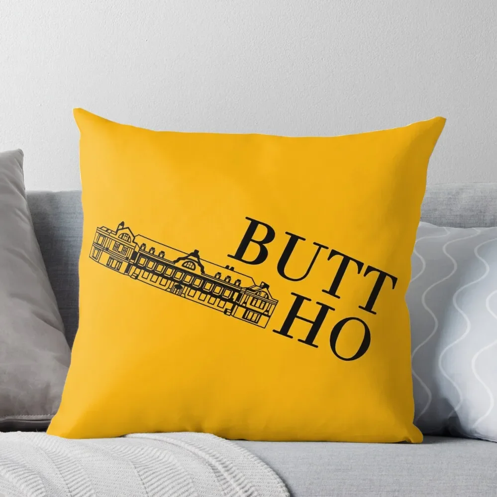 

button house's absolute failure of a logo Throw Pillow Cushion Covers For Living Room Sofa Decorative Covers Pillow Case