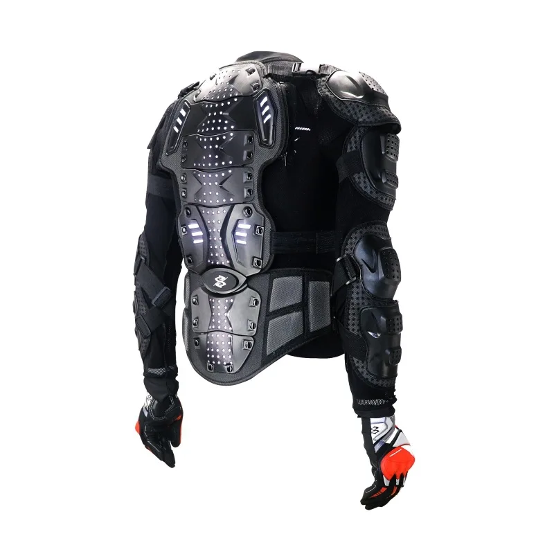 오토바이 안전 용품 앞뒤 반사 아머 남성 스포츠 슈트 오토바이 보호 장비