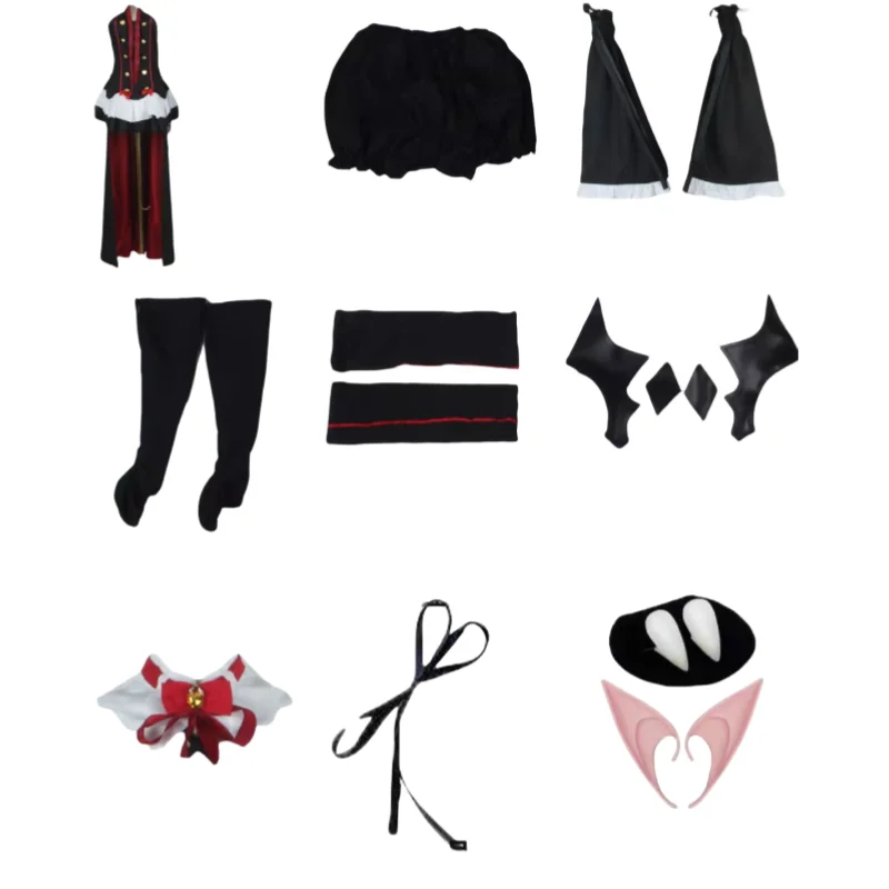 Krul Tepes Cosplay Costume Anime Seraph of the End Cosplay Wig Sexy Dress Corser Accessories Halloween Christmas Festival Party