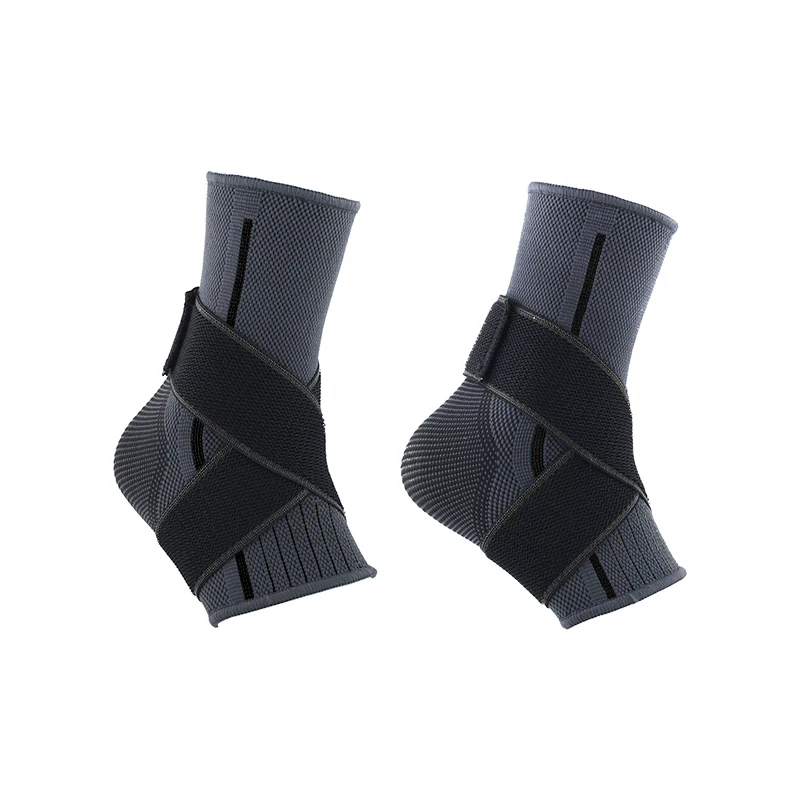 Sports Adjustable Ankle Support Ankle Bandage Ankle Compression Sleeve for Basketball Volleyball Running Fitness Ank