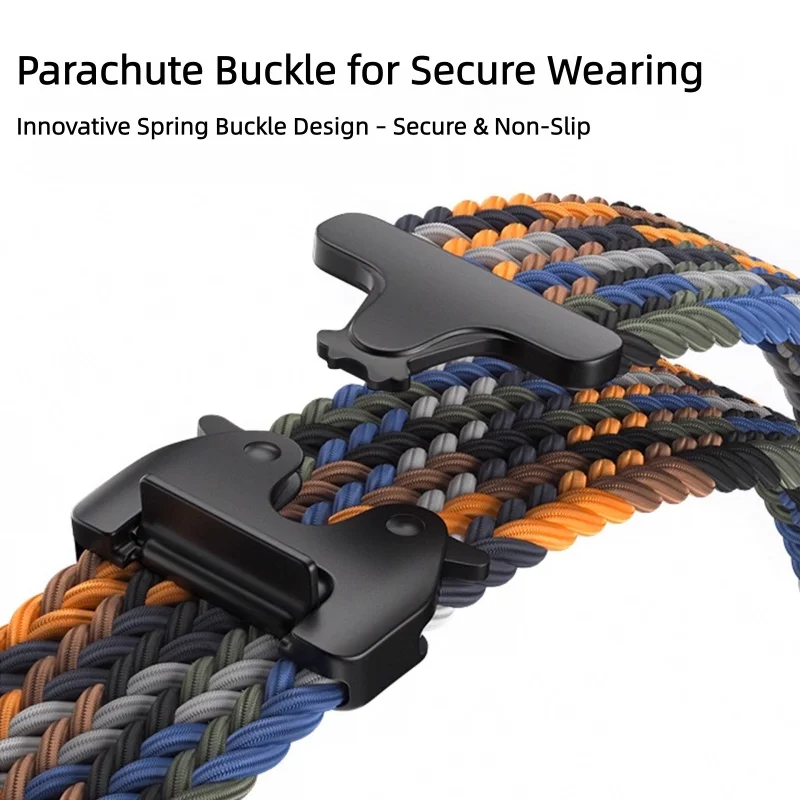Enhanced Parachute Buckle Watch Strap Accessory